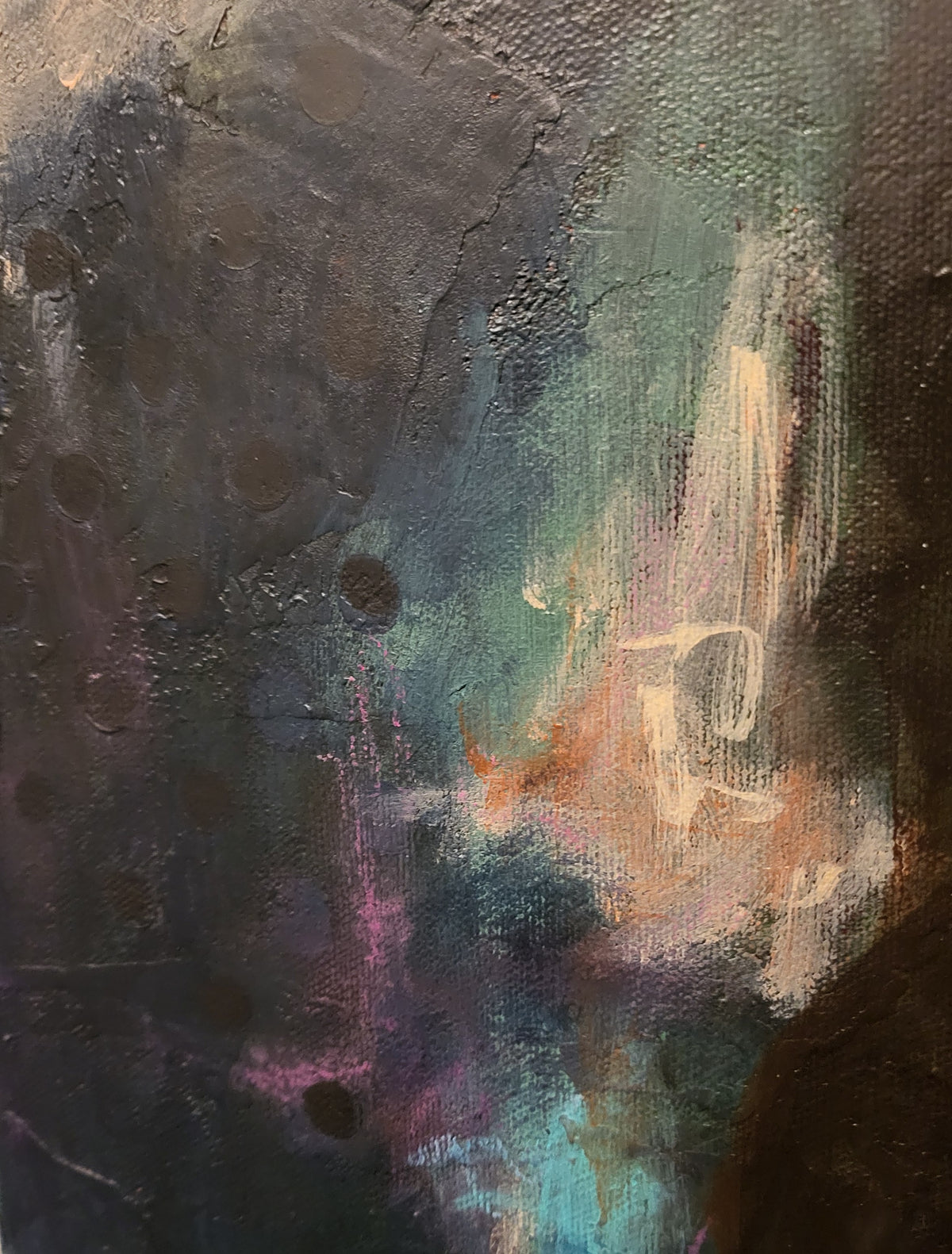 Abelline - 16 x 16 po - Toile galerie - Huile
